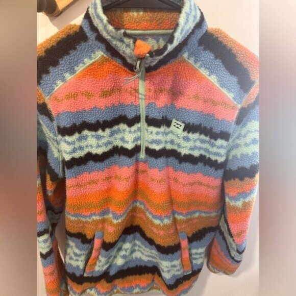 ⭐️ BILLA BONG FLEECE QUARTER ZIP - Picture 4 of 9